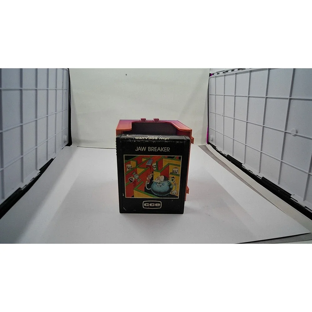 4 CCE Atari 2600 Games Star War Jaw Breaker Football Spider Fighter Brazil NTSC